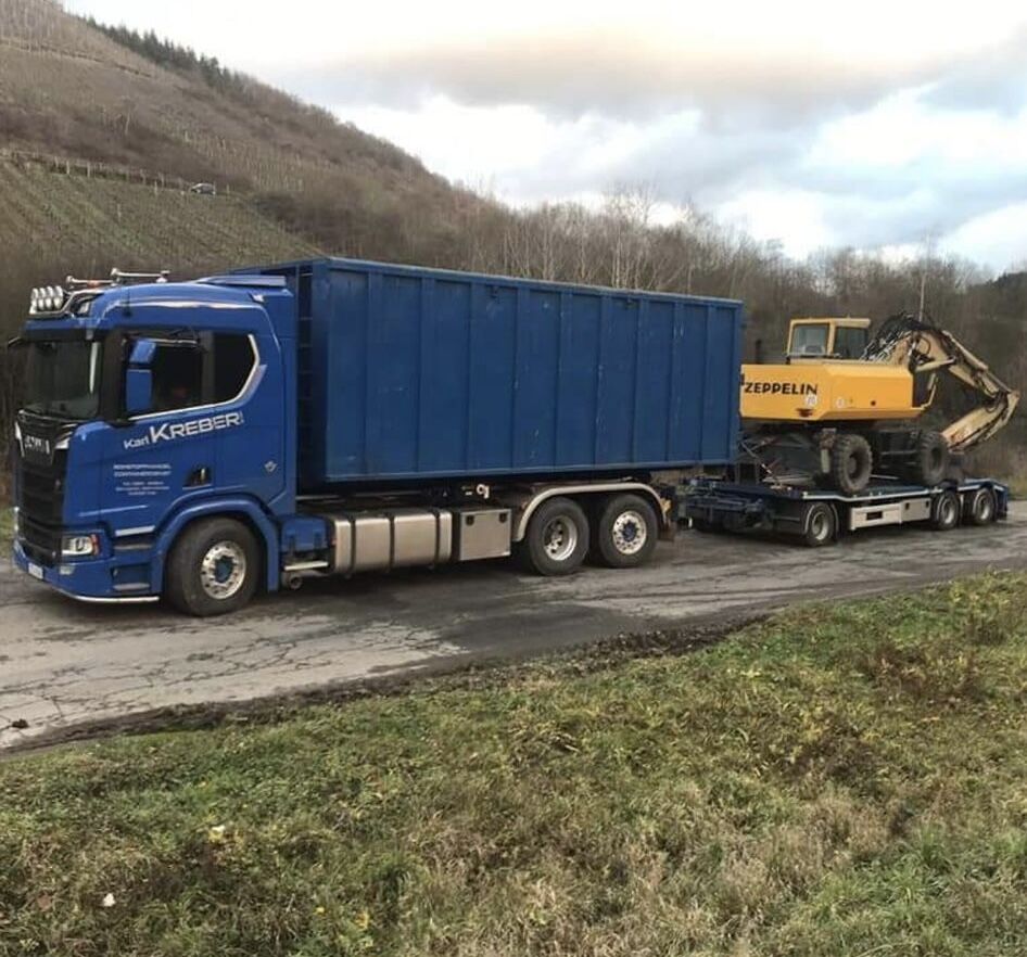 Baggertransport